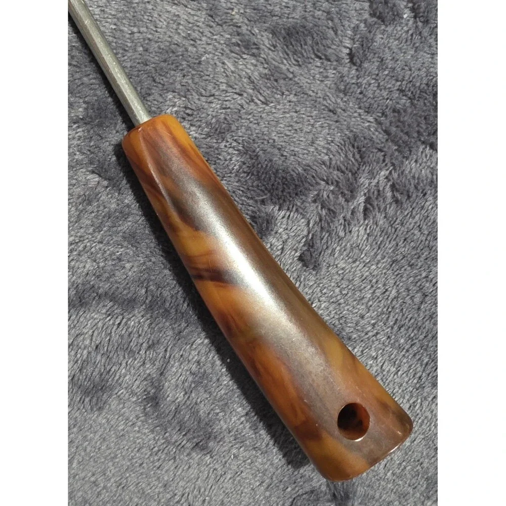 Vintage MCM Mid-CenturyModern BAKELITE Handle 3pcBarUtensils SpoonStrainerOpener